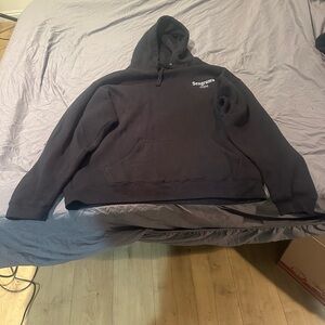 J. America Black Hoodie Sweater